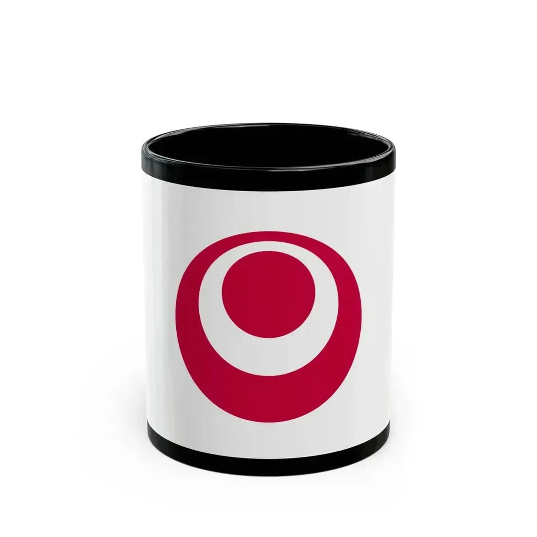 Flag of Okinawa Prefecture Japan - Black Coffee Mug 11oz - Go Mug Yourself