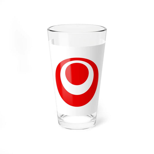 Flag of Okinawa Prefecture (Japan) Pint Glass 16oz 16oz - Go Mug Yourself