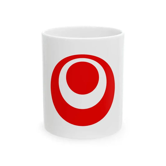 Flag of Okinawa Prefecture (Japan) White Coffee Mug 11oz - Go Mug Yourself