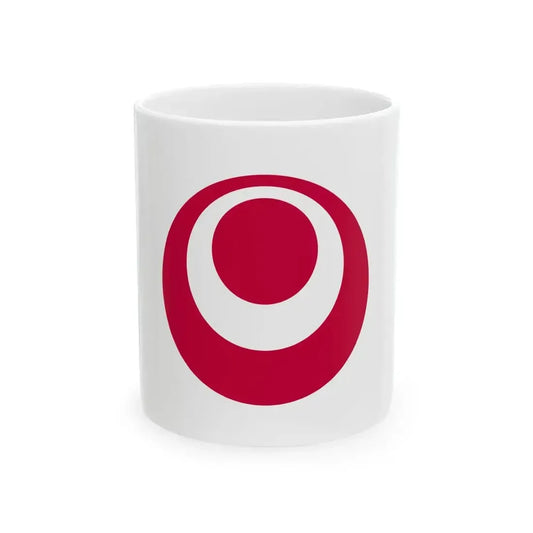 Flag of Okinawa Prefecture Japan - White Coffee Mug 11oz - Go Mug Yourself