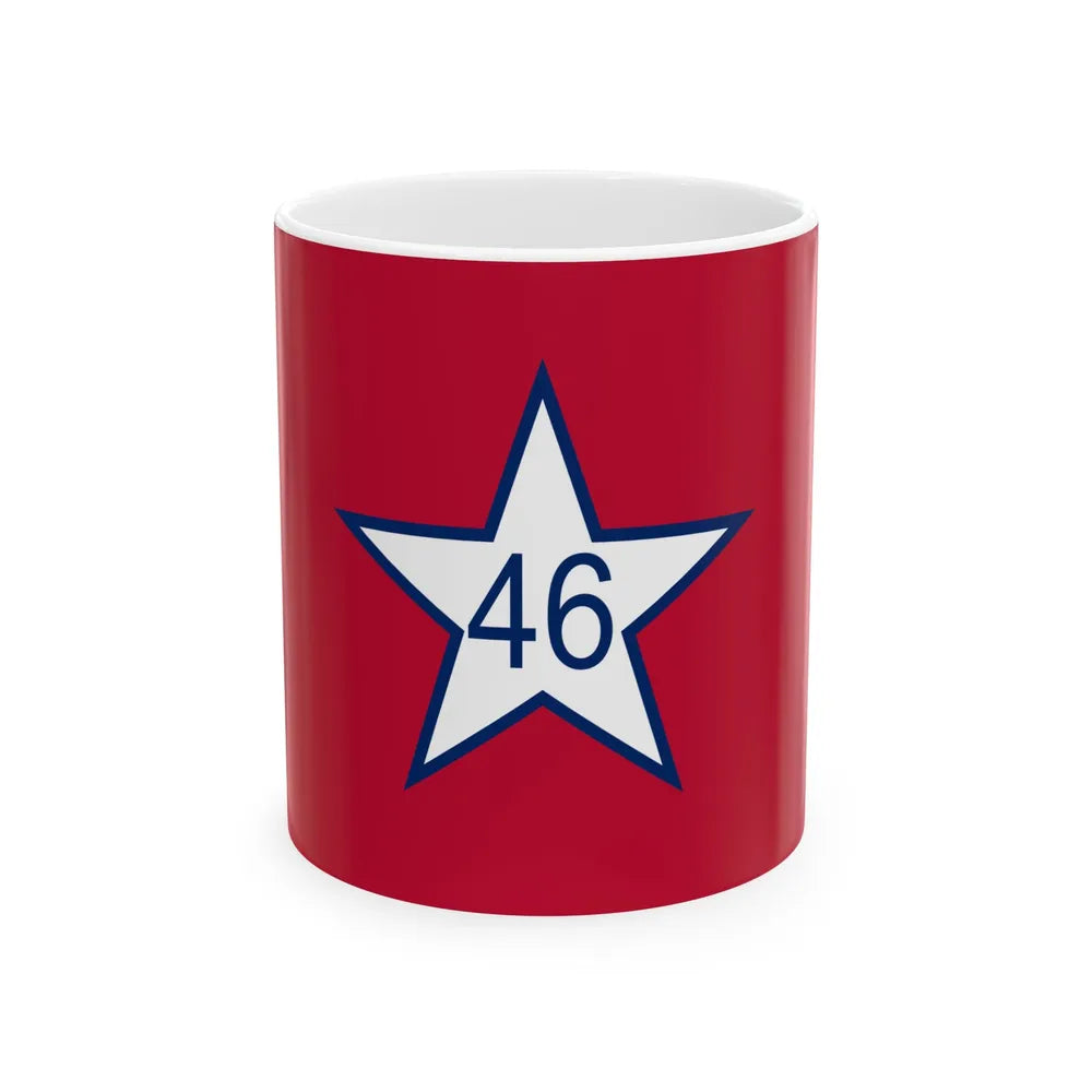 Flag of Oklahoma 1911-1925 (United States) White Coffee Mug 11oz - Go Mug Yourself