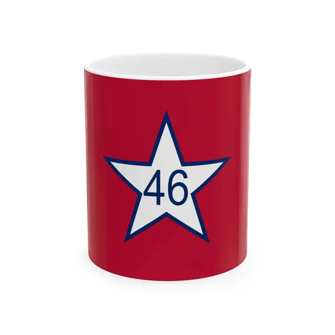 Flag of Oklahoma 1911-1925 (United States) White Coffee Mug 11oz - Go Mug Yourself