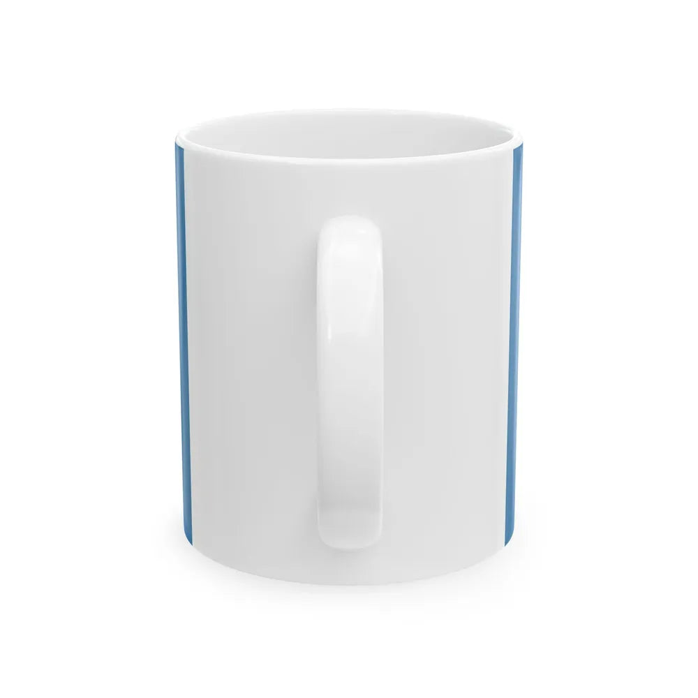 Flag of Oklahoma 1988-2006 (United States) White Coffee Mug - Go Mug Yourself