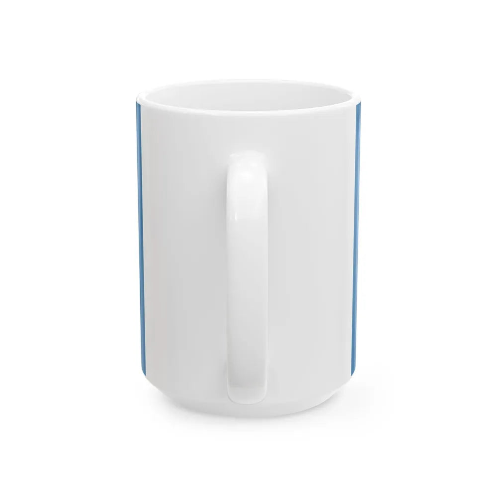 Flag of Oklahoma 1988-2006 (United States) White Coffee Mug - Go Mug Yourself