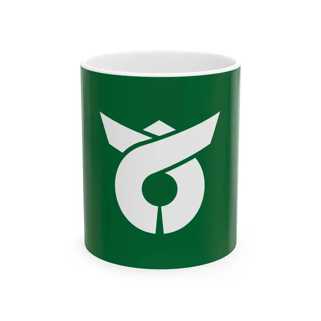 Flag of Okura Yamagata (Japan) White Coffee Mug 11oz - Go Mug Yourself