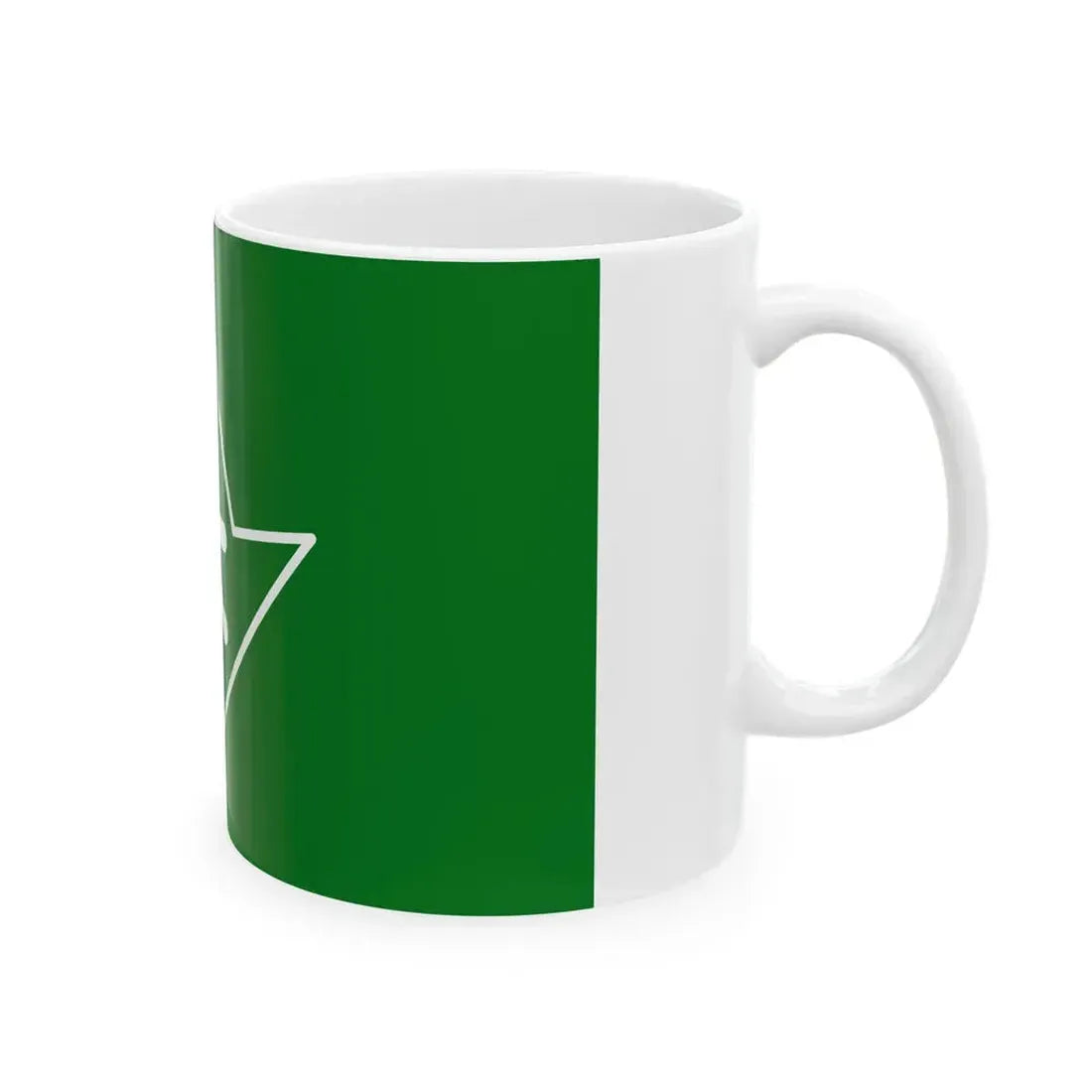 Flag of Okuwa Nagano (Japan) White Coffee Mug - Go Mug Yourself