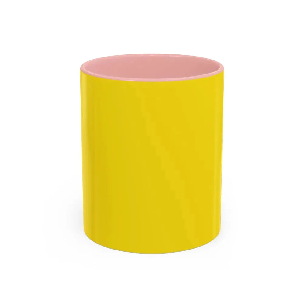 Flag of Old Flag of Brunei Malaysia - Accent Coffee Mug 11oz Pink - Go Mug Yourself