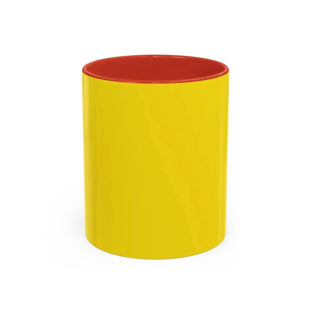 Flag of Old Flag of Brunei Malaysia - Accent Coffee Mug 11oz Red - Go Mug Yourself