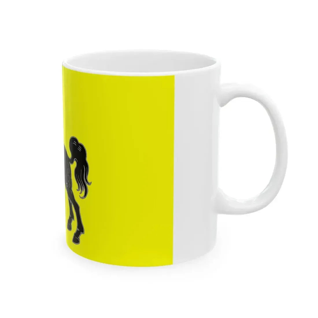 Flag of Old Saxony (Germany) White Coffee Mug - Go Mug Yourself