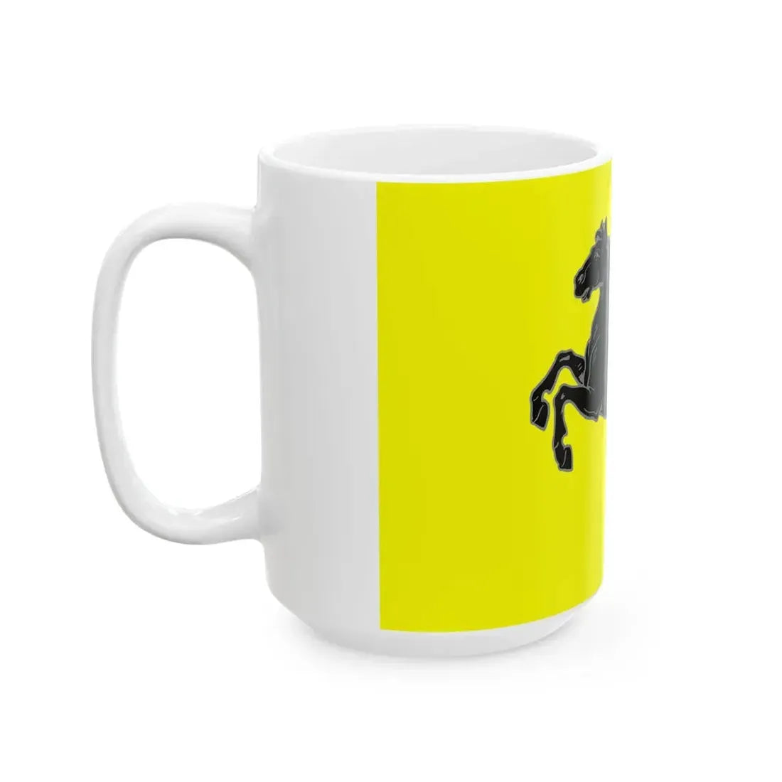 Flag of Old Saxony (Germany) White Coffee Mug - Go Mug Yourself