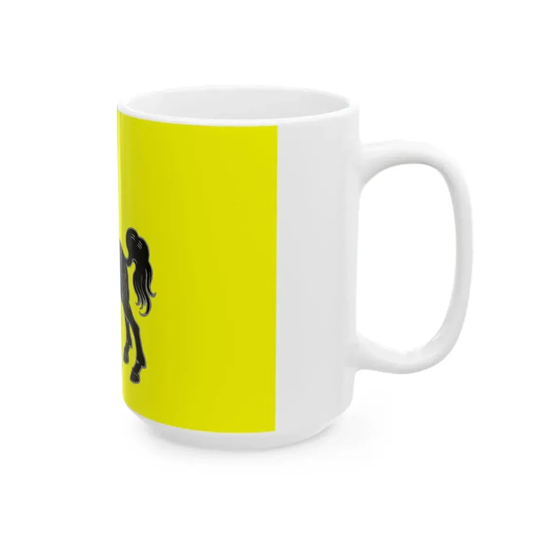 Flag of Old Saxony (Germany) White Coffee Mug - Go Mug Yourself