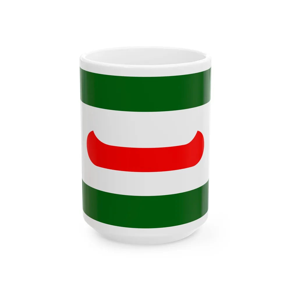 Flag of Old Town Maine (United States) White Coffee Mug 15oz - Go Mug Yourself