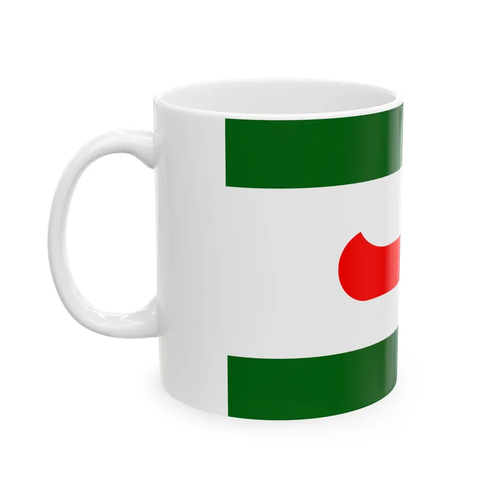 Flag of Old Town Maine (United States) White Coffee Mug - Go Mug Yourself