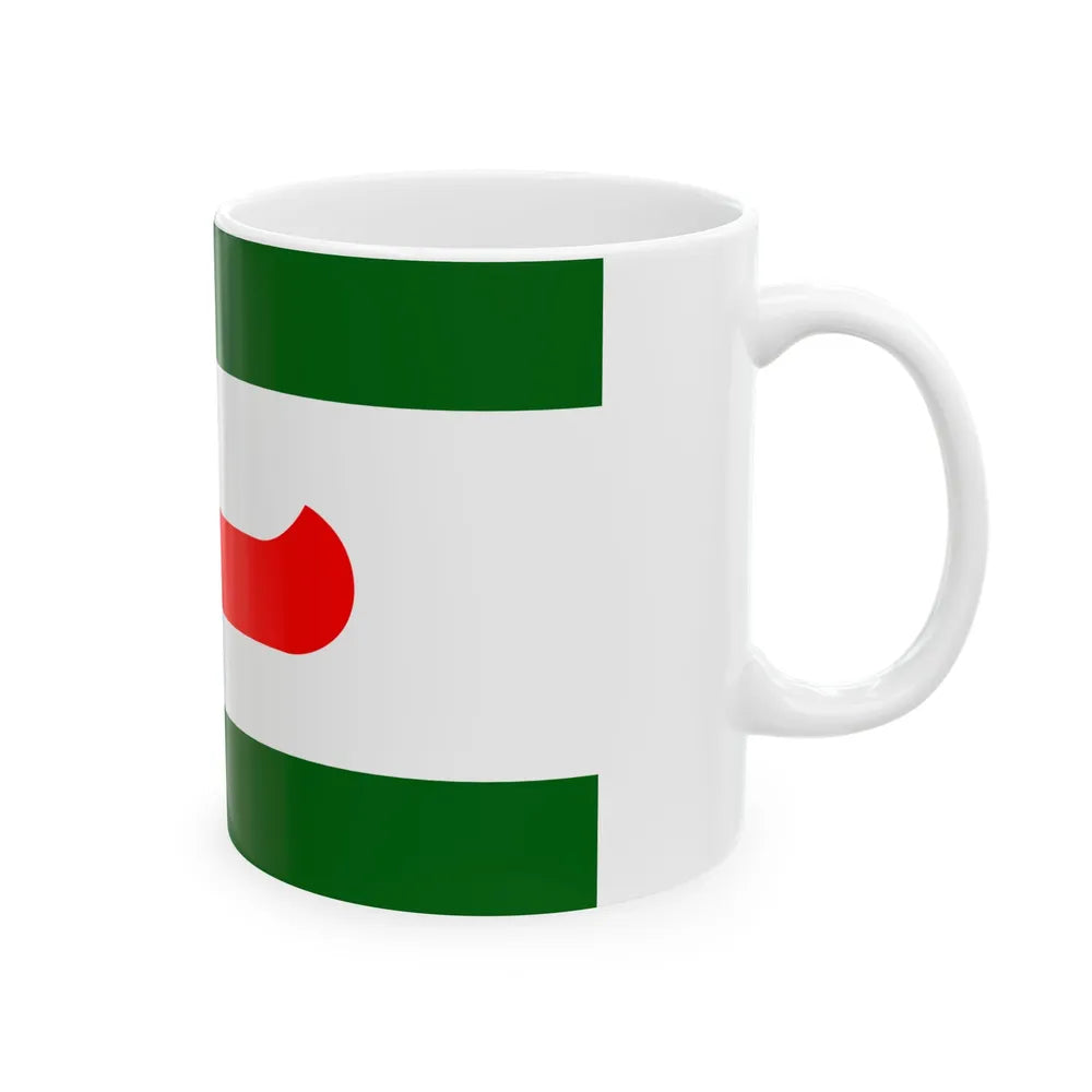 Flag of Old Town Maine (United States) White Coffee Mug - Go Mug Yourself