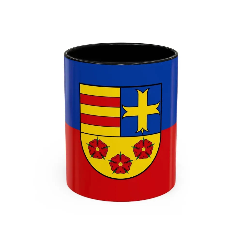 Flag of Oldenburg Germany - Accent Coffee Mug 11oz Black - Go Mug Yourself