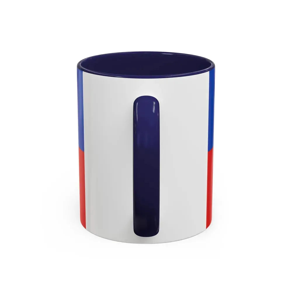 Flag of Oldenburg Germany - Accent Coffee Mug - Go Mug Yourself