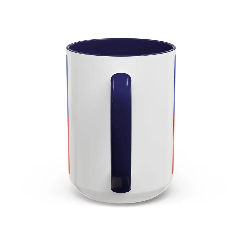 Flag of Oldenburg Germany - Accent Coffee Mug - Go Mug Yourself