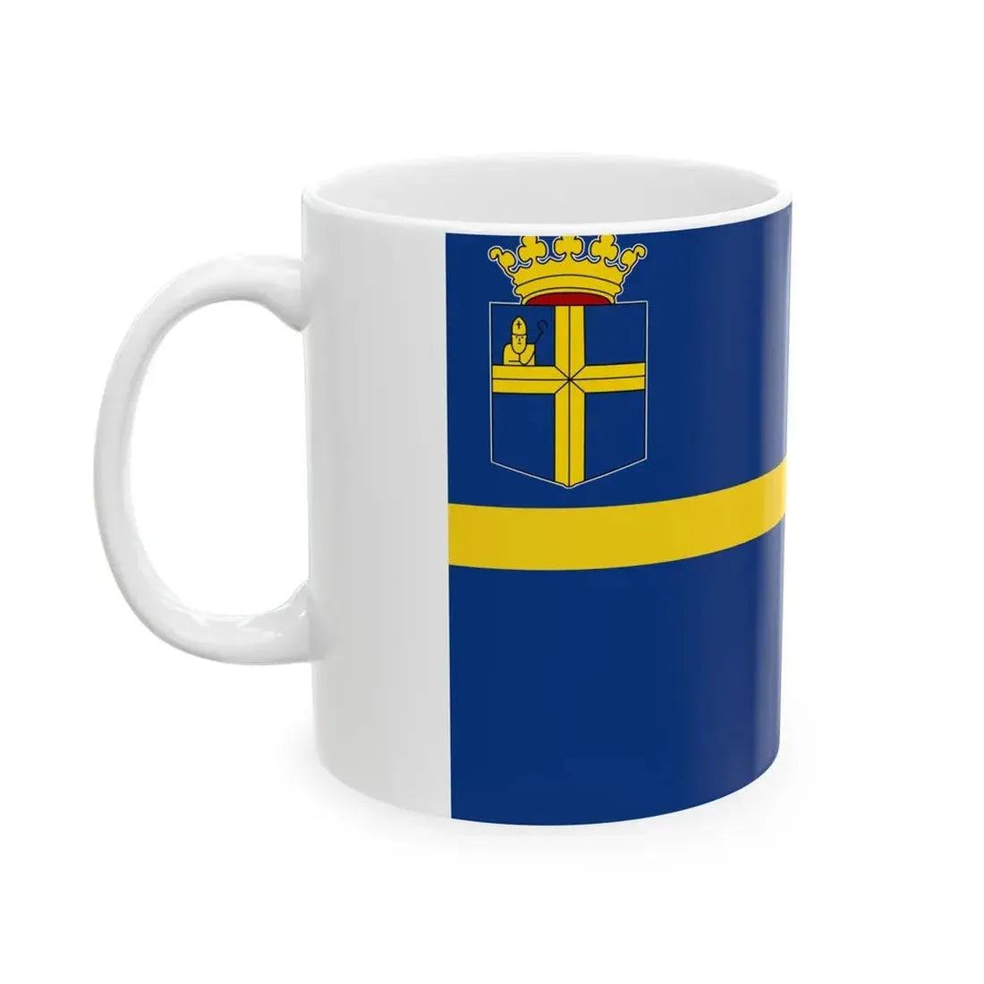 Flag of Oldenzaal (Netherlands) White Coffee Mug - Go Mug Yourself