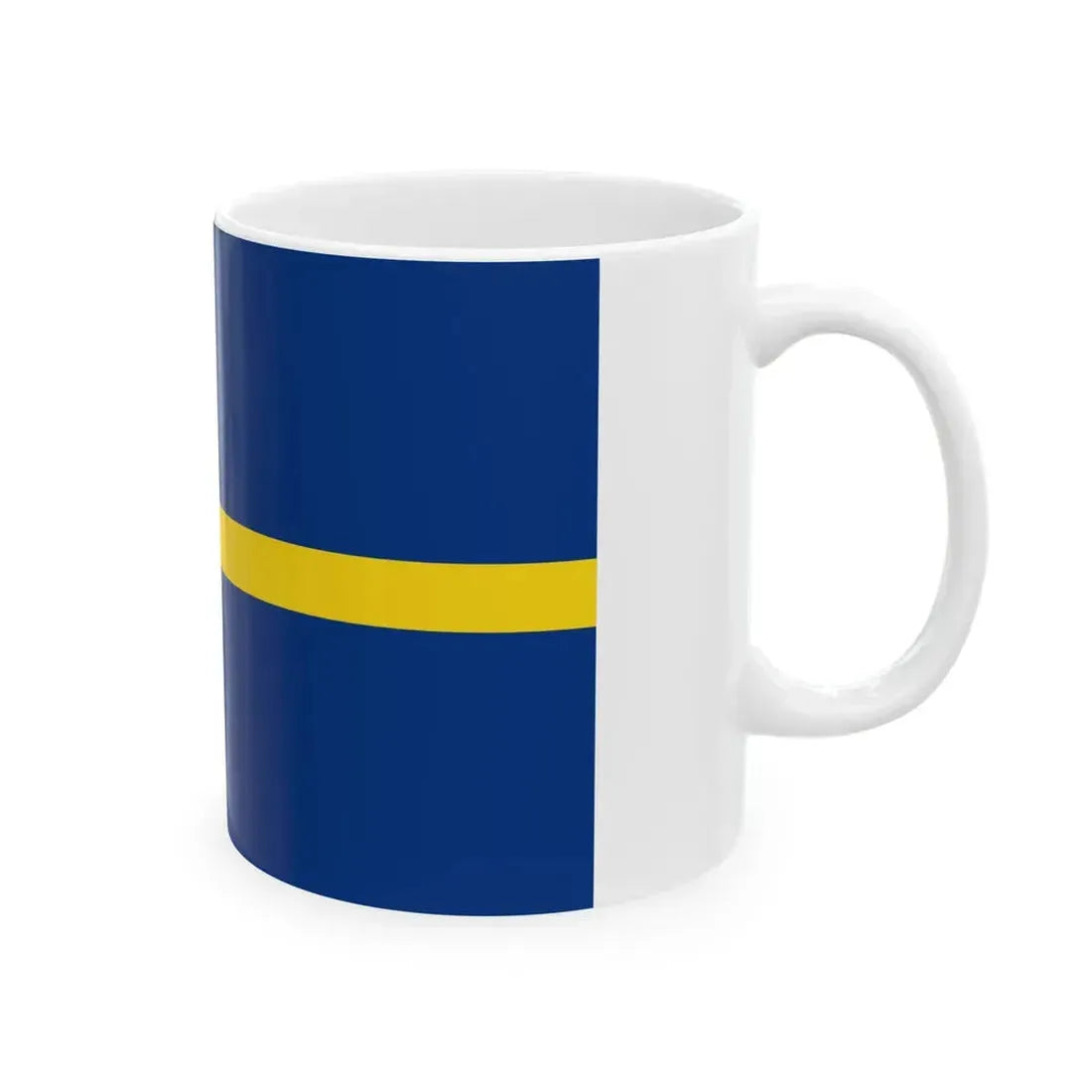 Flag of Oldenzaal (Netherlands) White Coffee Mug - Go Mug Yourself