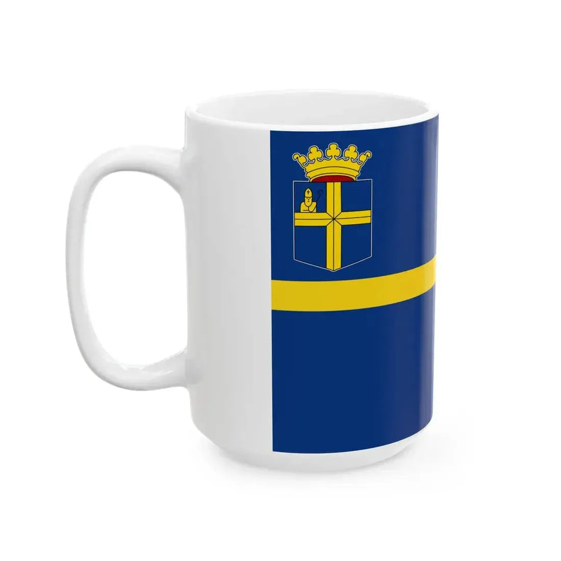 Flag of Oldenzaal (Netherlands) White Coffee Mug - Go Mug Yourself