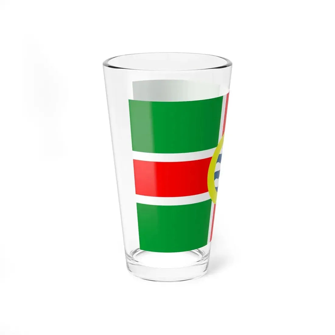 Flag of Oldham County Kentucky (United States) Pint Glass 16oz - Go Mug Yourself