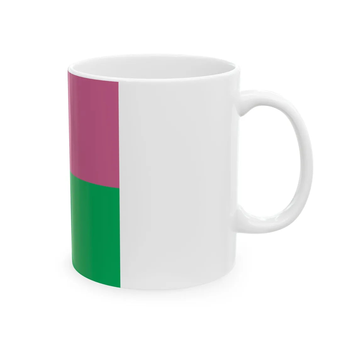 Flag of Oleksandriia (Ukraine) White Coffee Mug - Go Mug Yourself