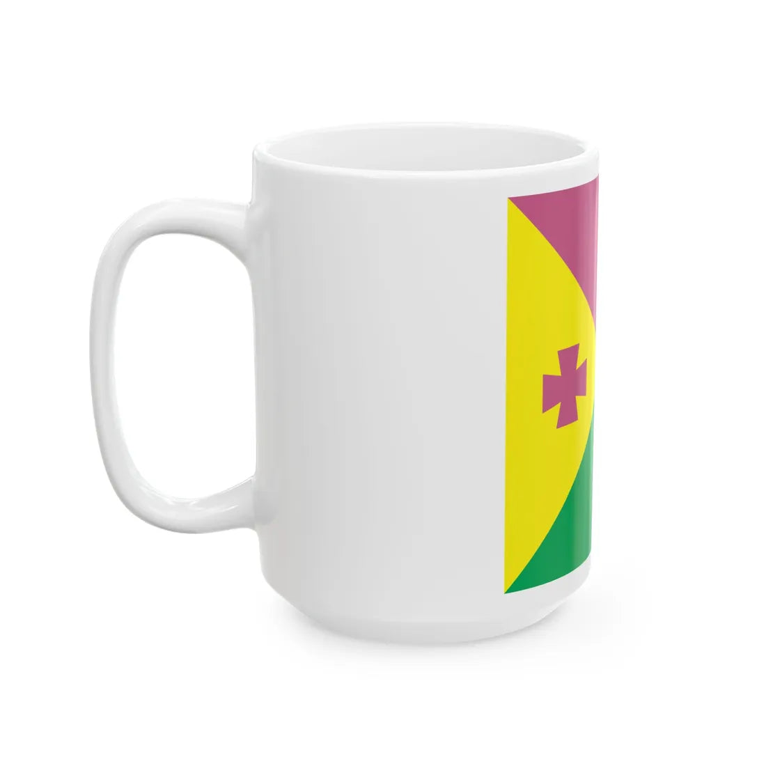 Flag of Oleksandriia (Ukraine) White Coffee Mug - Go Mug Yourself