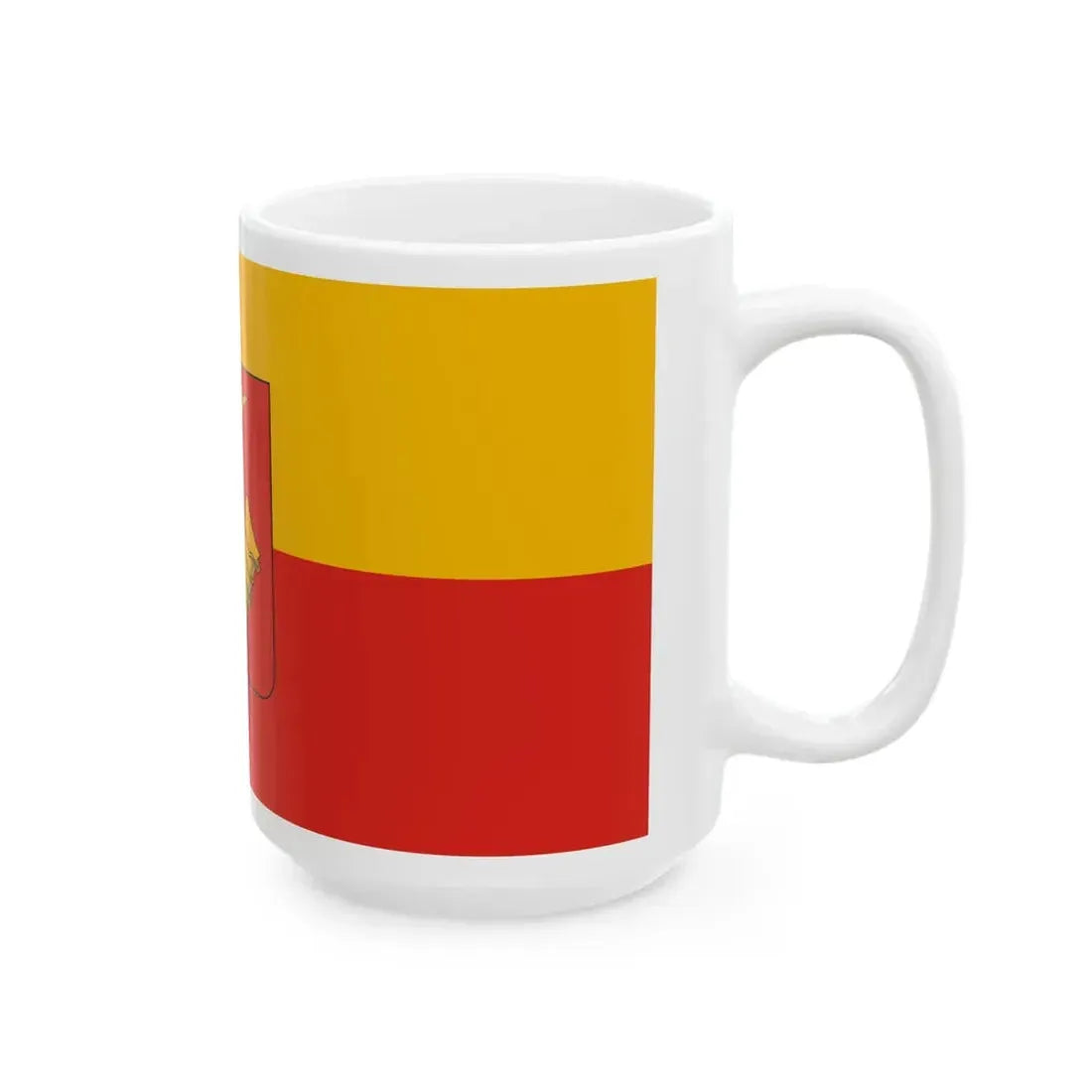 Flag of Olmod (Hungary) White Coffee Mug - Go Mug Yourself