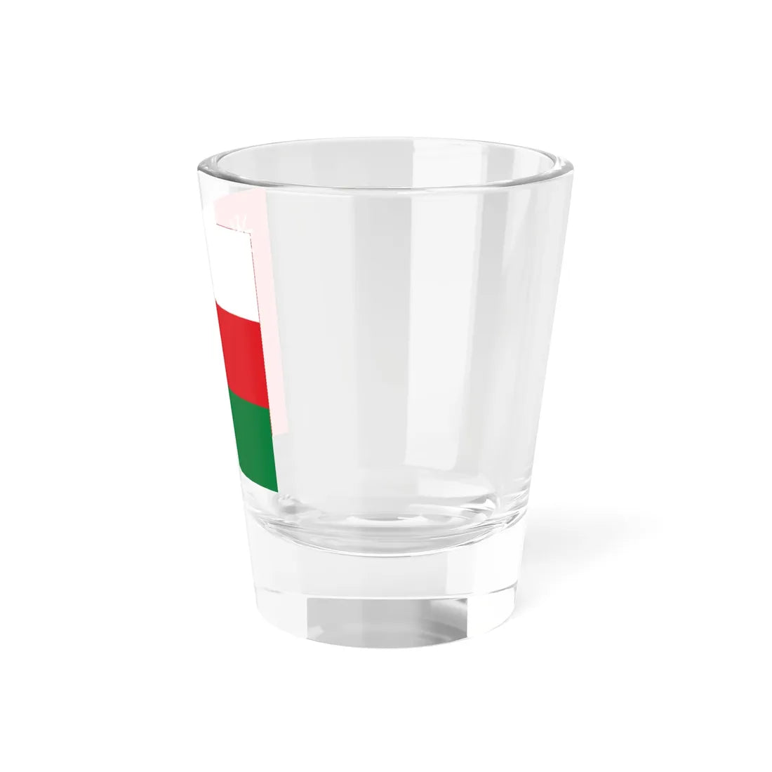 Flag of Oman 1-1 (Oman) Shot Glass 1.5oz - Go Mug Yourself