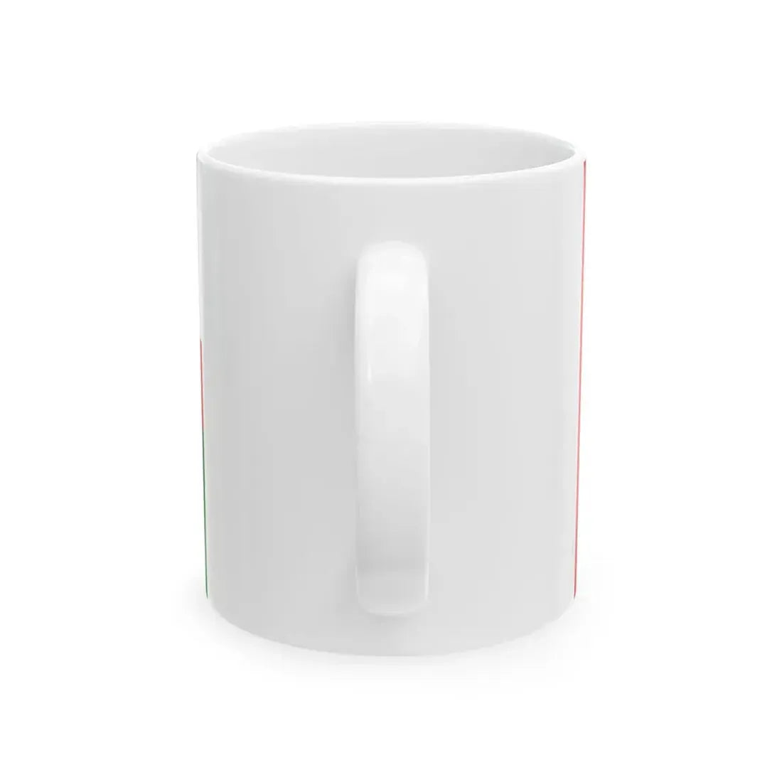 Flag of Oman 1970-1995 (Oman) White Coffee Mug - Go Mug Yourself