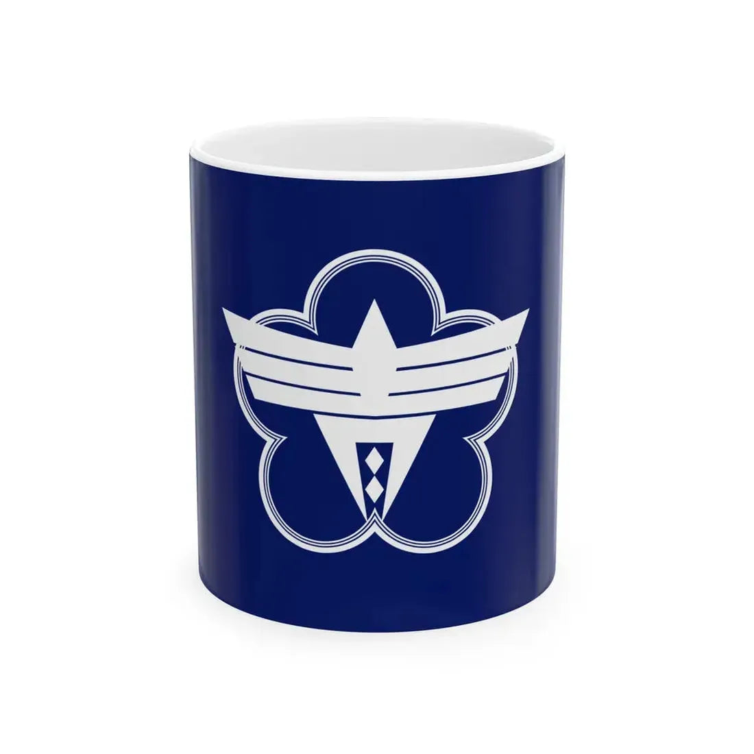 Flag of Ome Tokyo (Japan) White Coffee Mug 11oz - Go Mug Yourself