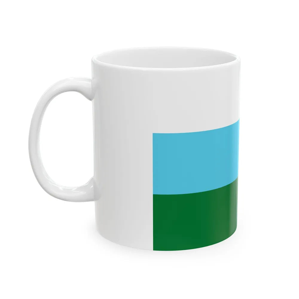 Flag of Omereque Bolivia (Bolivia) White Coffee Mug - Go Mug Yourself