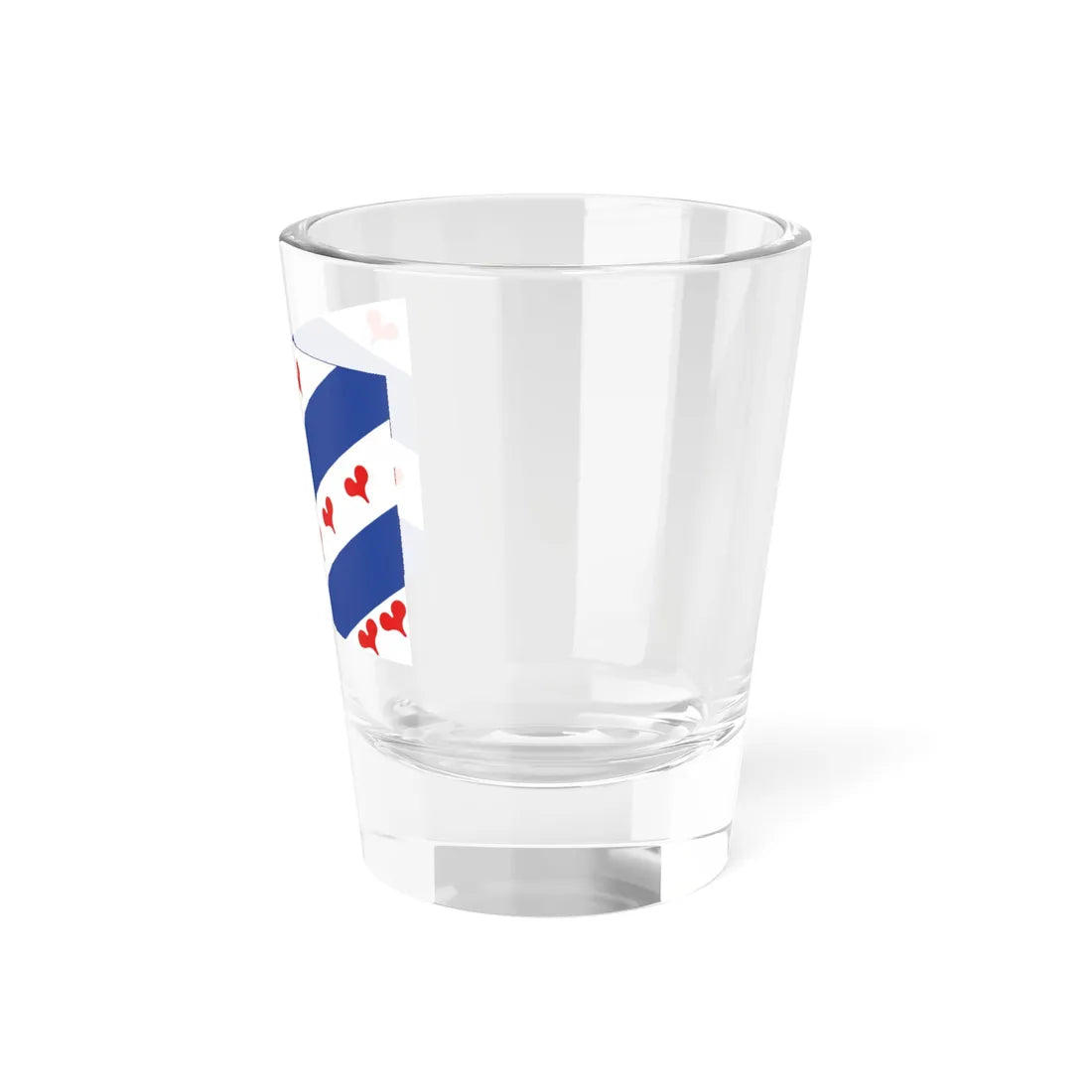 Flag of Ommelanden Since c.1582 (Netherlands) Shot Glass 1.5oz - Go Mug Yourself