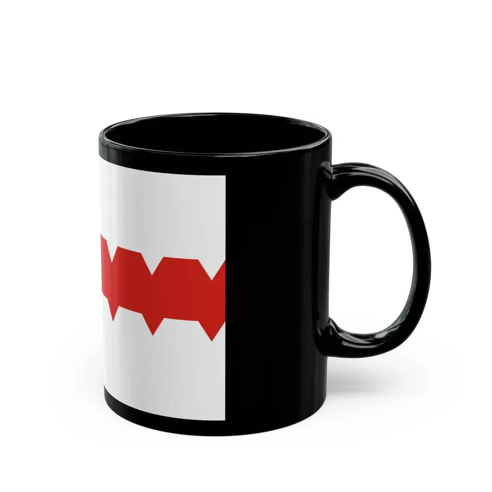 Flag of Omsk Russia - Black Coffee Mug - Go Mug Yourself