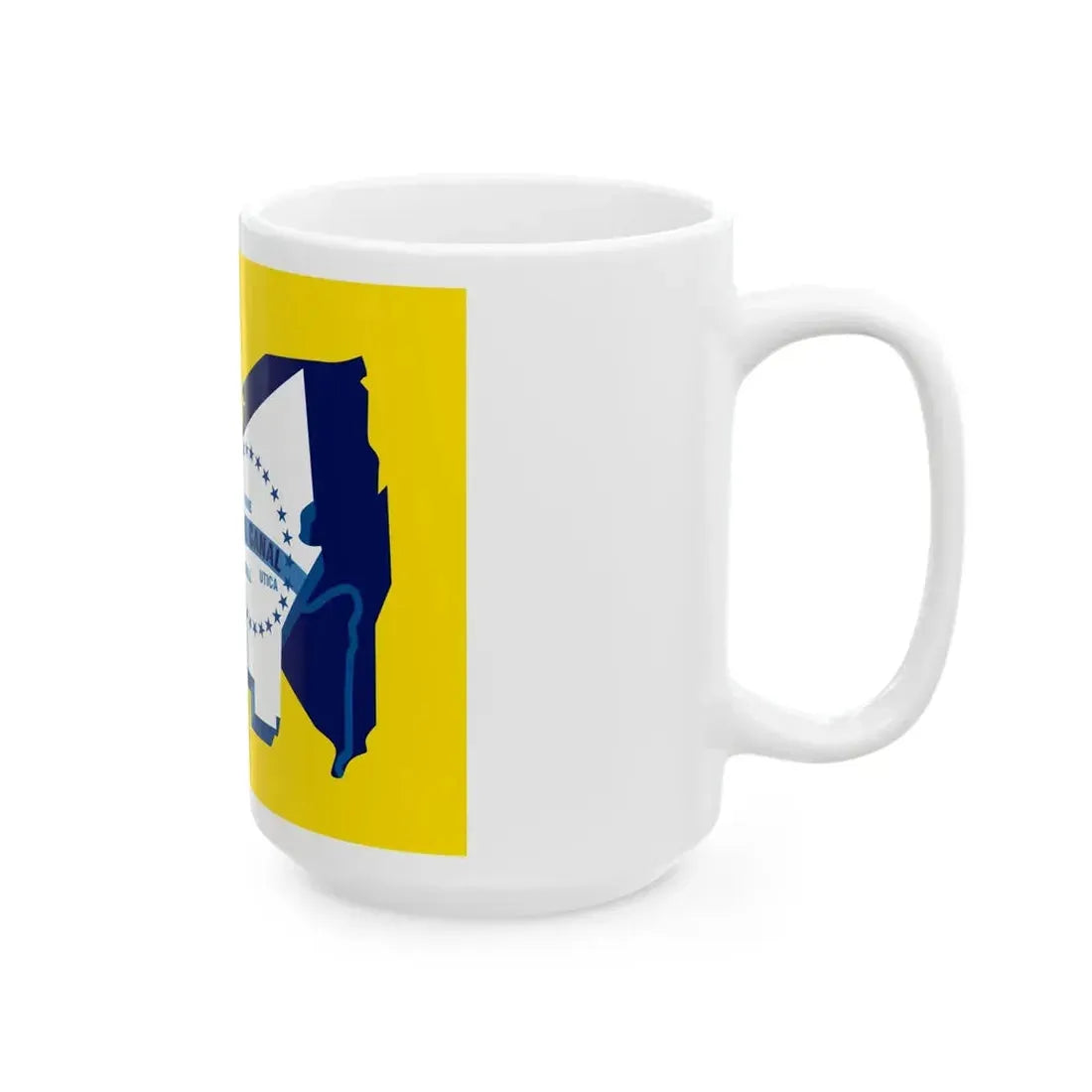 Flag of Oneida County New York (United States) White Coffee Mug - Go Mug Yourself