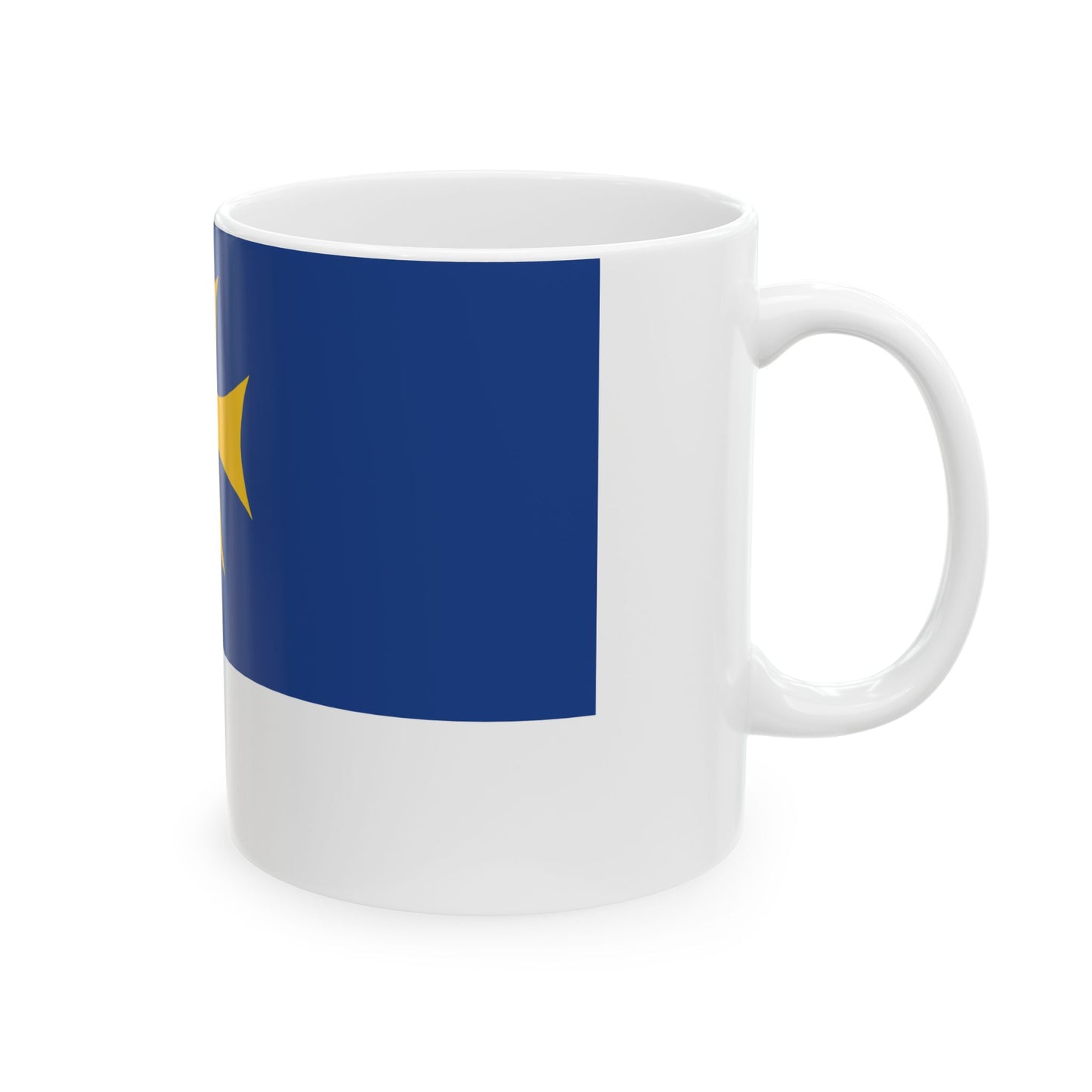 Flag of Oni Municipality (Georgia) White Coffee Mug-Go Mug Yourself