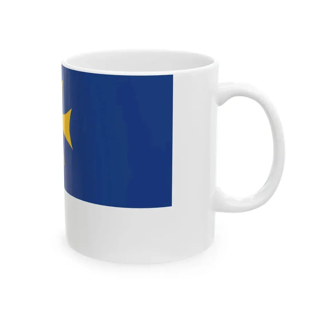 Flag of Oni Municipality (Georgia) White Coffee Mug - Go Mug Yourself