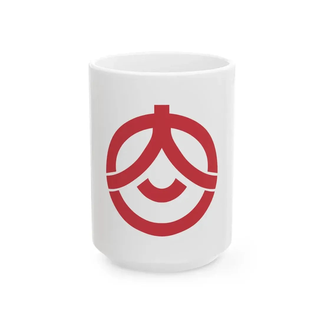 Flag of Onjuku Chiba (Japan) White Coffee Mug 15oz - Go Mug Yourself
