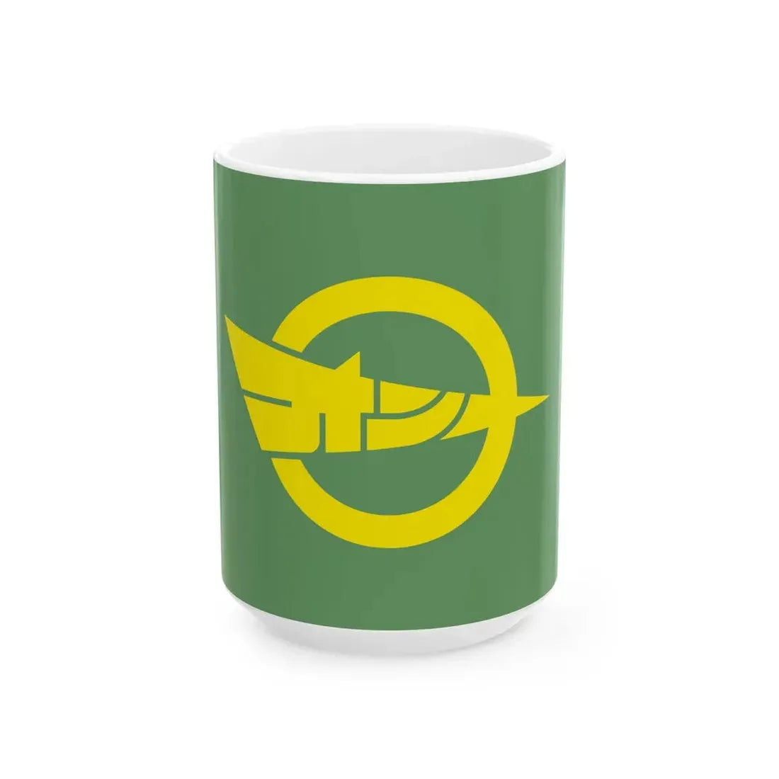 Flag of Onna Okinawa (Japan) White Coffee Mug 15oz - Go Mug Yourself