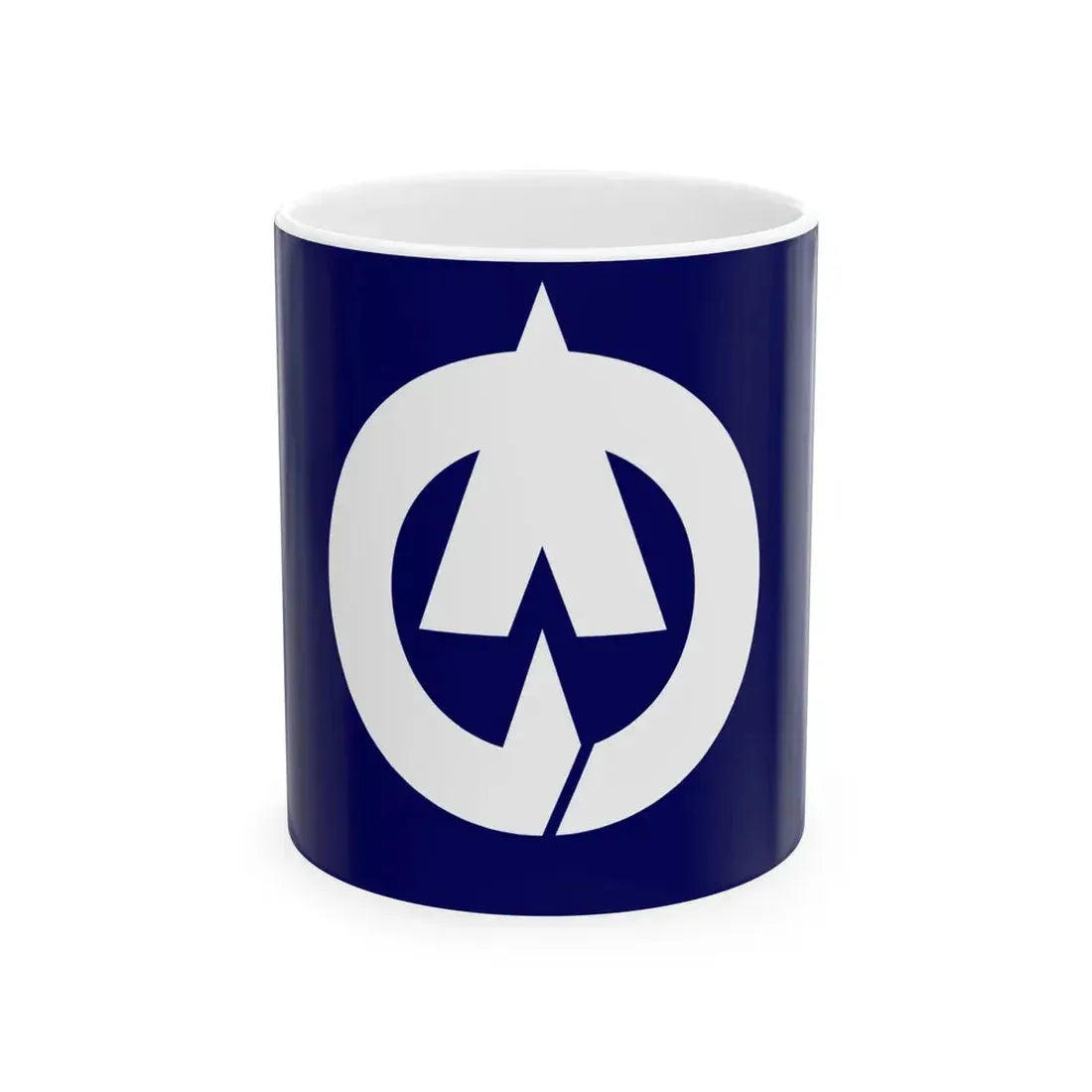 Flag of Onohara Kagawa 1970-2005 (Japan) White Coffee Mug 11oz - Go Mug Yourself