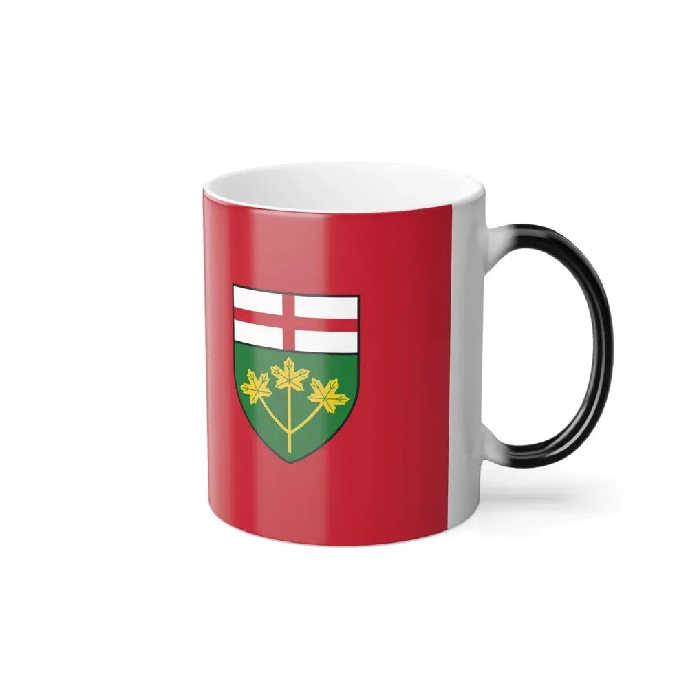 Flag of Ontario Canada - Color Changing Coffee Mug - Go Mug Yourself