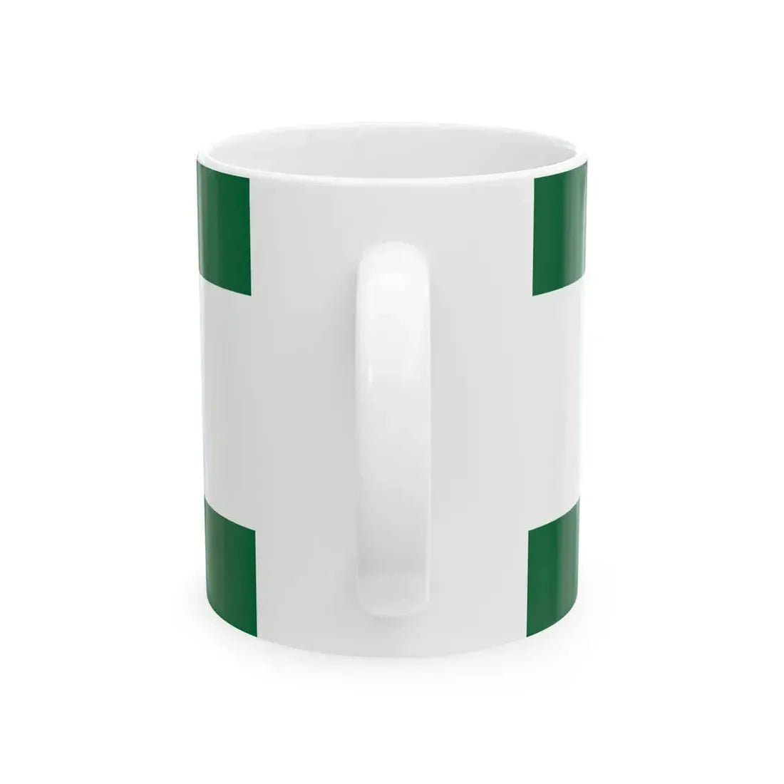 Flag of Ontario Green Ensign (Canada) White Coffee Mug - Go Mug Yourself
