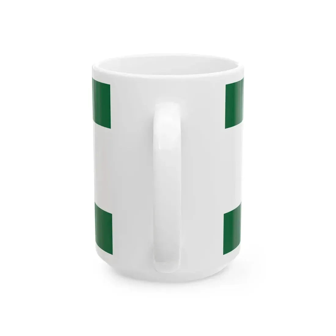 Flag of Ontario Green Ensign (Canada) White Coffee Mug - Go Mug Yourself