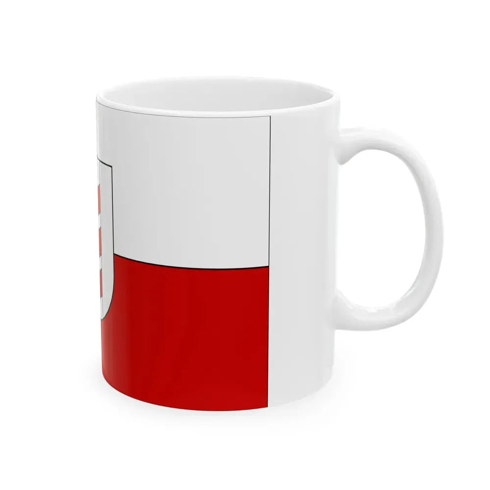 Flag of Opava Czech Republic - White Coffee Mug - Go Mug Yourself
