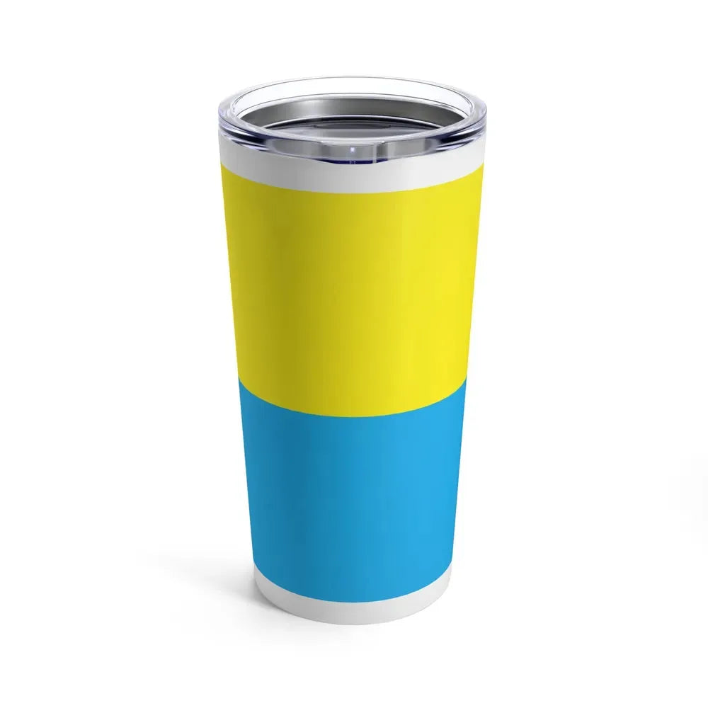 Flag of Opole Poland - Tumbler 20oz - Go Mug Yourself