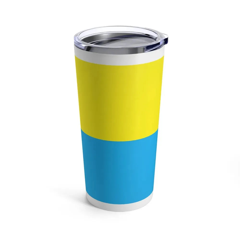 Flag of Opole Poland - Tumbler 20oz - Go Mug Yourself