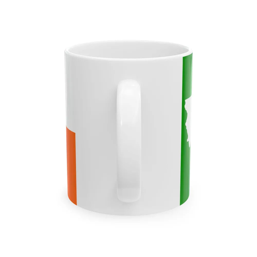 Flag of Orange County Texas (United States) White Coffee Mug - Go Mug Yourself