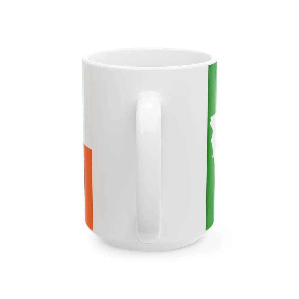 Flag of Orange County Texas (United States) White Coffee Mug - Go Mug Yourself