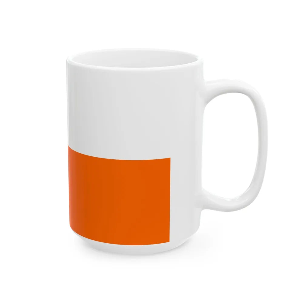Flag of Orange County Texas (United States) White Coffee Mug - Go Mug Yourself
