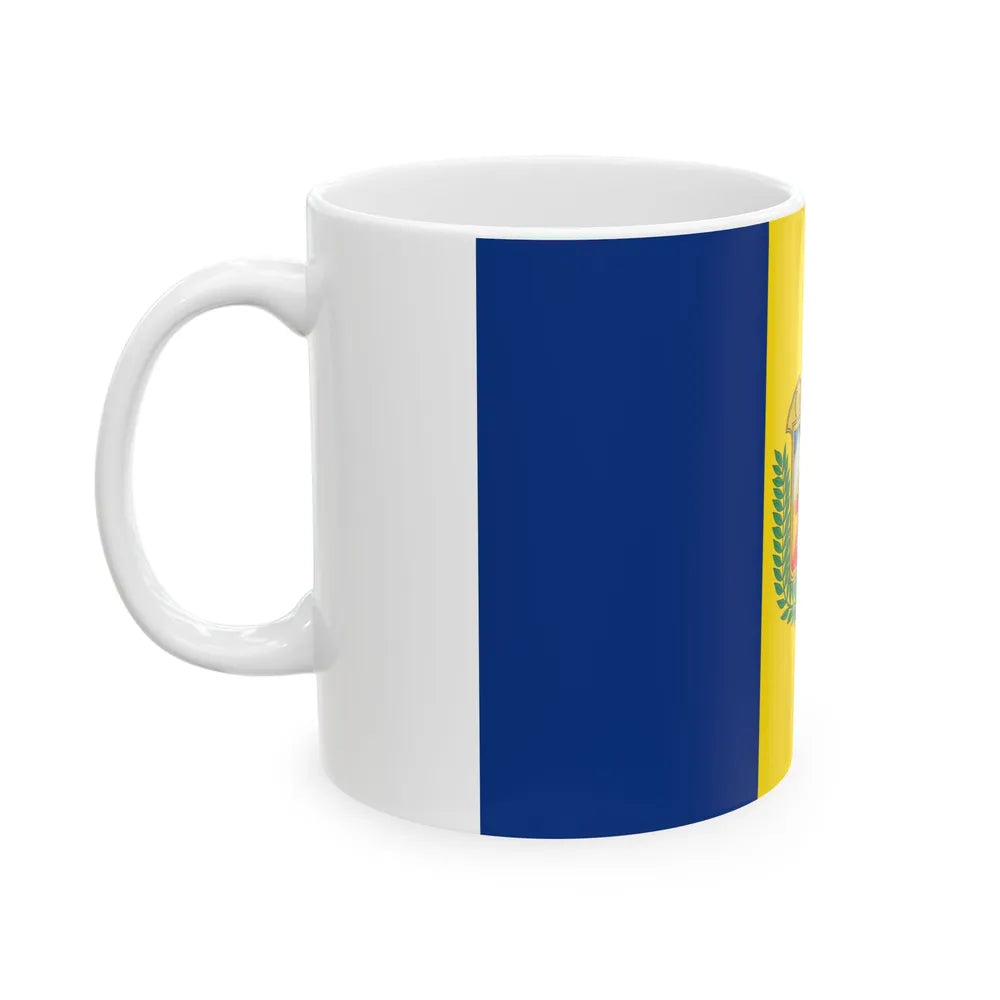 Flag of Ordino (Andorra) White Coffee Mug - Go Mug Yourself